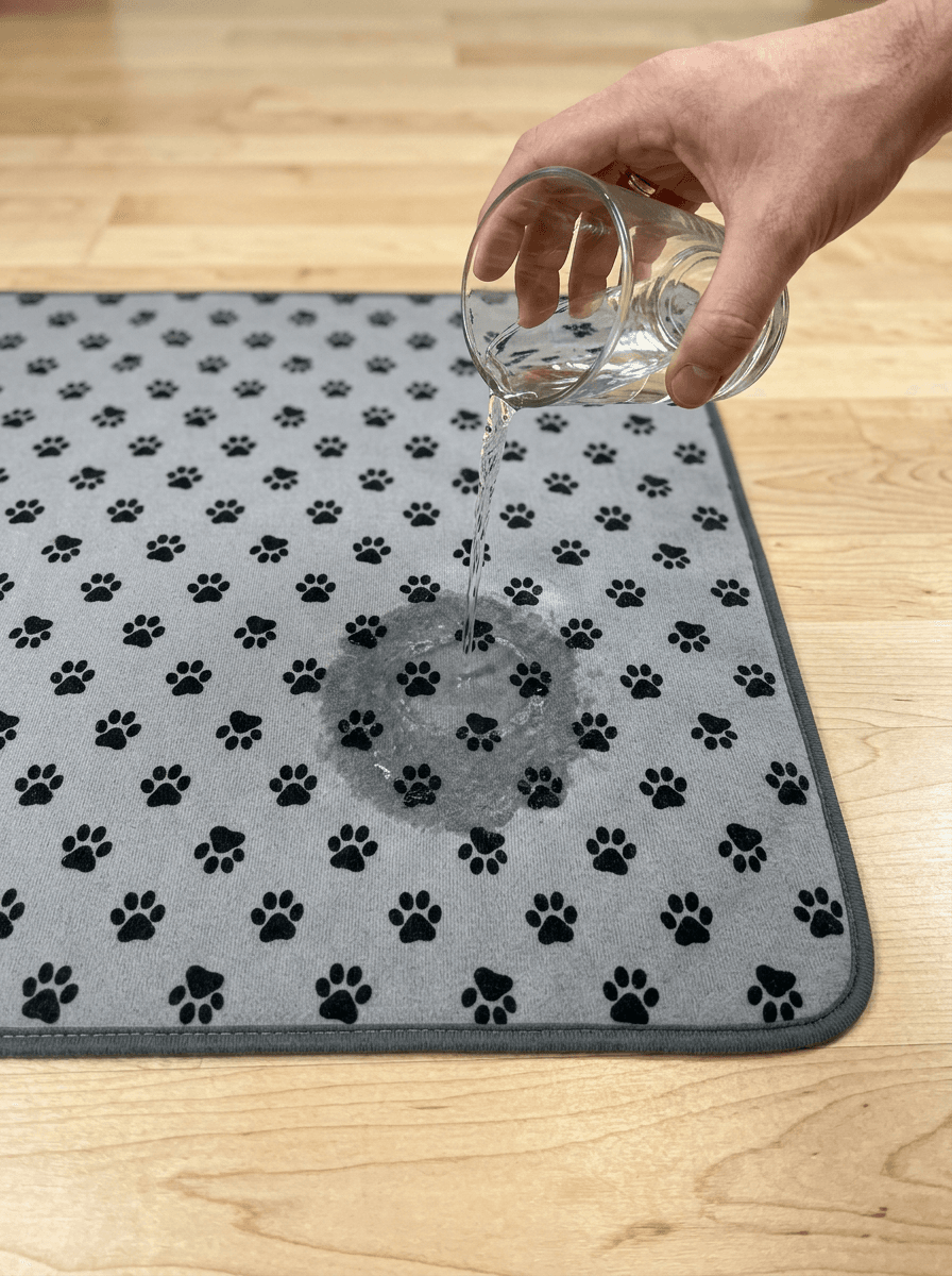 Demo assorbimento acqua PuppyPad