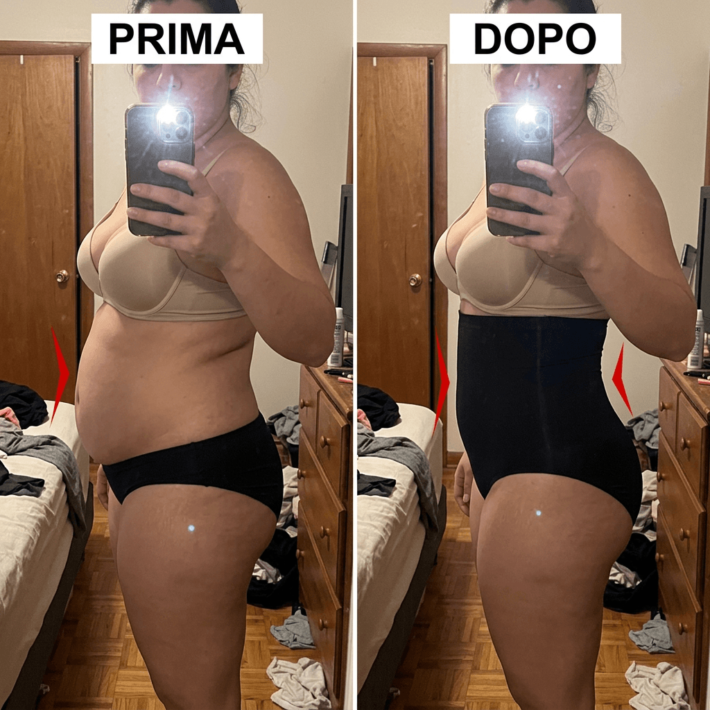 Prima e dopo Slim Waist