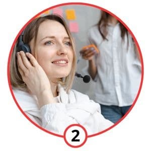 Passaggio 2: L'operatore ti chiamerà per confermare l'ordine.