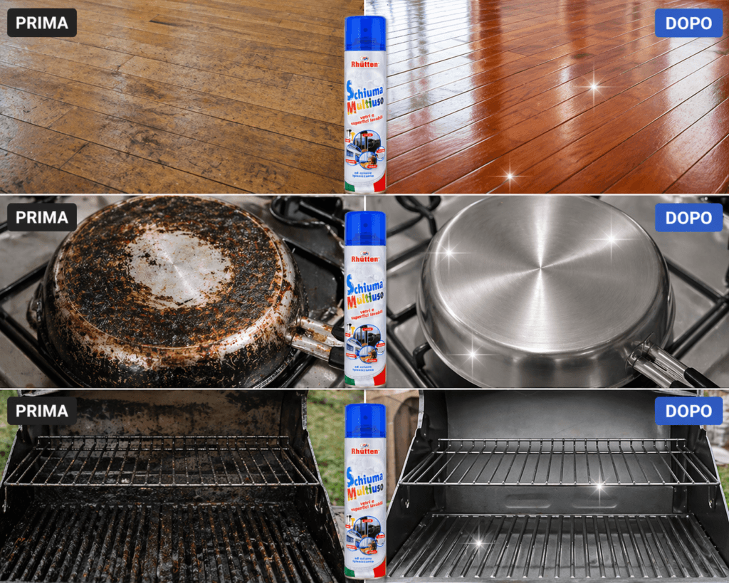 Applicazione facile di Magic Foam con un panno